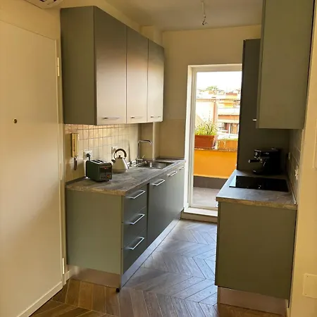 Daire Spacious Bright And Cozy Penthouse With Terrace *