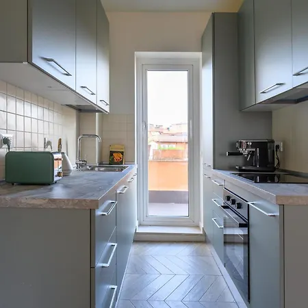 Daire Spacious Bright And Cozy Penthouse With Terrace *